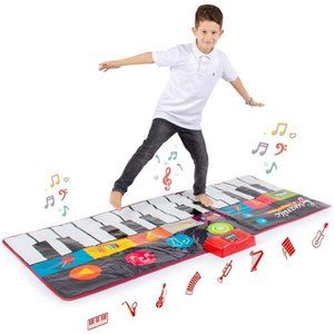 Kids Floor Piano Mat | Giant Dance Floor Keyboard Sensory Toys | Play, Record